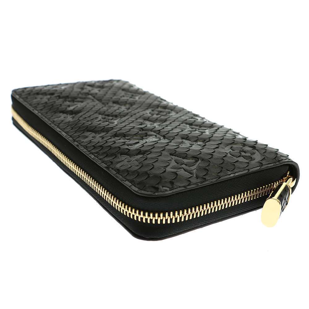 Louis Vuitton Long Python Zippy Wallet Black - image 2